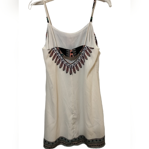 Teeze Me Sleeveless Aztec Print Dress - Picture 2 of 9